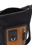  - LOEWE - Small Flex Loop Canvas Suede Bucket Bag