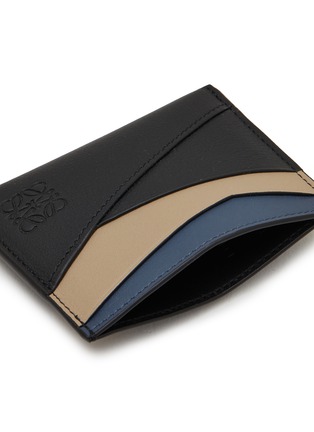 Detail View - Click To Enlarge - LOEWE - Puzzle Edge Leather Card Holder