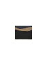 Main View - Click To Enlarge - LOEWE - Puzzle Edge Leather Card Holder