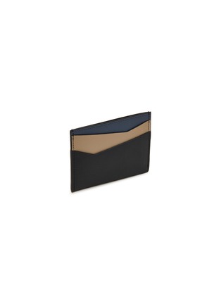 Figure View - Click To Enlarge - LOEWE - Puzzle Edge Leather Card Holder