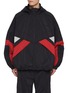 Main View - Click To Enlarge - JUUN.J - Layered Panel Hooded Windbreaker Jacket
