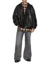 Figure View - Click To Enlarge - JUUN.J - Layered Checkered Shirt Cardigan