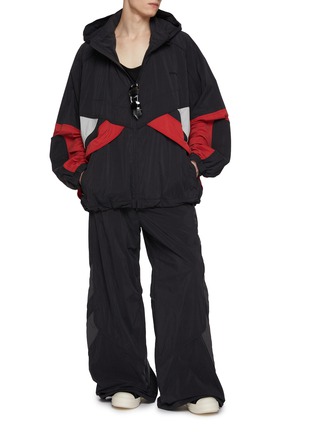 Figure View - Click To Enlarge - JUUN.J - Double Side Stripe Track Pants