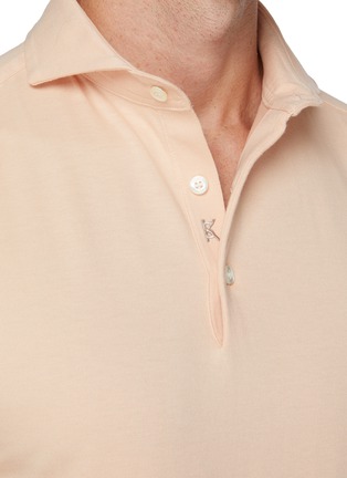  - J∞QUALITY - Botanical Dye Cotton Polo Shirt