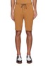 Main View - Click To Enlarge - J∞QUALITY - Botanical Dye Drawstring Cotton Shorts
