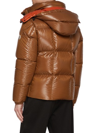 Back View - Click To Enlarge - MONCLER - Parana Hooded Short Puffer Jacket