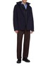 Figure View - Click To Enlarge - MONCLER - Reversible Cotton Blend Jacket