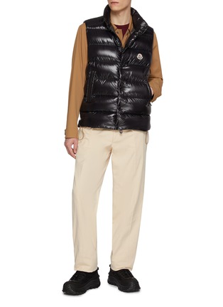Figure View - Click To Enlarge - MONCLER - Shiny Tibb Puffer Vest