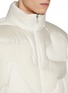 Detail View - Click To Enlarge - MONCLER - Candes Hooded Abstract Quilt Puffer Jacket