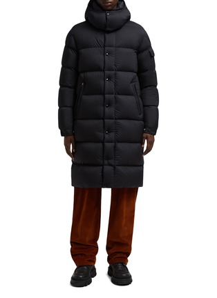 Main View - Click To Enlarge - MONCLER - Hanoverian Hooded Long Jacket