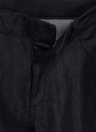  - MONCLER - Straight Leg Dark Wash Jeans