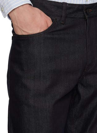  - MONCLER - Straight Leg Dark Wash Jeans