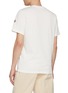 Back View - Click To Enlarge - MONCLER - Tricolour Badge Cotton T-Shirt