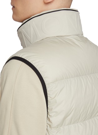  - MONCLER - Quilted Hooded Longue Saison Down Gilet