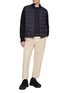 Figure View - Click To Enlarge - MONCLER - Puffer Insert Zip Up Jacket