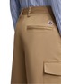  - MONCLER - Cotton Gabardine Cargo Shorts