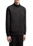 Main View - Click To Enlarge - MONCLER - Logo Cotton Fleece Track Jacket