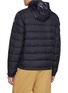 Back View - Click To Enlarge - MONCLER - Brendann Hooded Airsoft Down Jacket