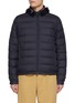 Main View - Click To Enlarge - MONCLER - Brendann Hooded Airsoft Down Jacket