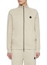 Main View - Click To Enlarge - MONCLER - Logo Cotton Fleece Track Jacket