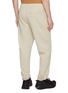 Back View - Click To Enlarge - MONCLER - Logo Patch Cotton Fleece Sweatpants