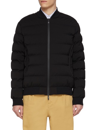 Main View - Click To Enlarge - MONCLER - Cirer Padded Twill Bomber Jacket