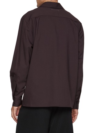 Back View - Click To Enlarge - MM6 MAISON MARGIELA - Flap Pocket Shirt
