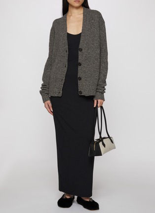 Back View - Click To Enlarge - SKIMS - Smooth Layers Scoop Neck Long Dress