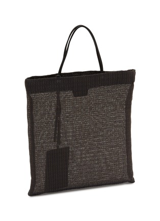 Figure View - Click To Enlarge - THE ROW - Mini Barn Woven Mesh Tote Bag