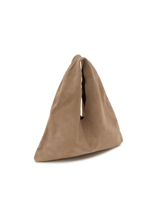 Figure View - Click To Enlarge - THE ROW - Small Bindle Suede Handbag