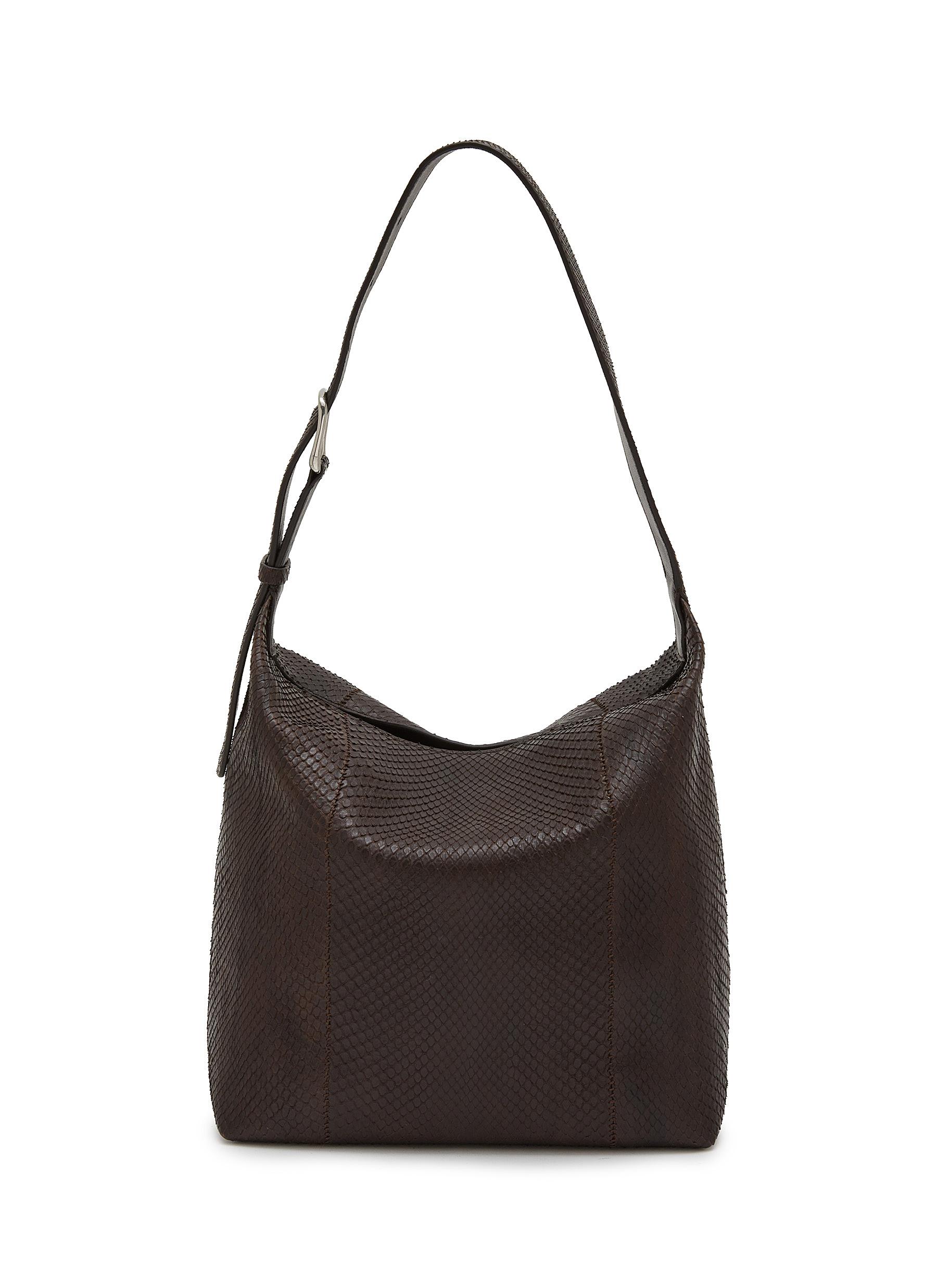 THE ROW | Isa Leather Shoulder Bag | Women | Lane Crawford