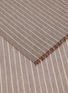 Detail View - Click To Enlarge - THE ROW - Guel Striped Cotton Scarf