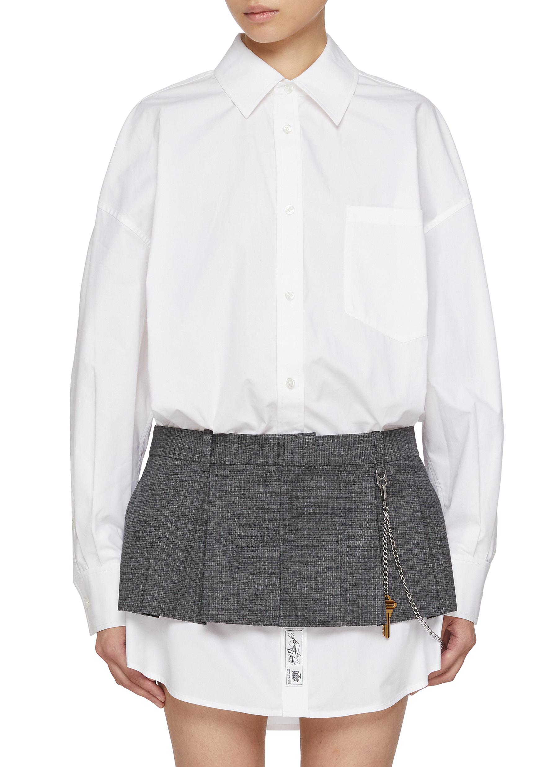 ALEXANDERWANG | Layered Shirt Dress | Women | Lane Crawford