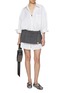 Figure View - Click To Enlarge - ALEXANDERWANG - Layered Shirt Dress