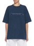 Main View - Click To Enlarge - ALEXANDERWANG - Logo Print Cotton Oversized T-Shirt