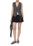 Figure View - Click To Enlarge - ALEXANDERWANG - Chain Detail Vest