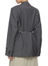 Back View - Click To Enlarge - ALEXANDERWANG - Chain Detail Single Breasted Blazer