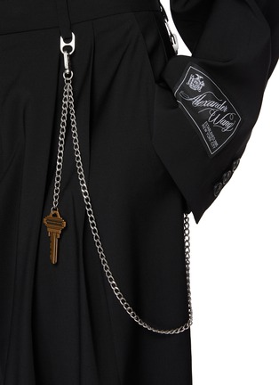  - ALEXANDERWANG - Chain Detail Straight Leg Trousers