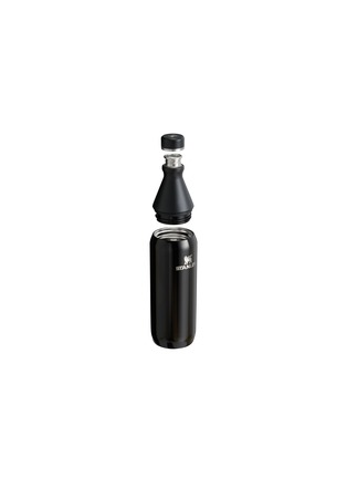 Detail View - Click To Enlarge - STANLEY - All Day Slim Bottle 20 Oz — Black 2.0 Gloss