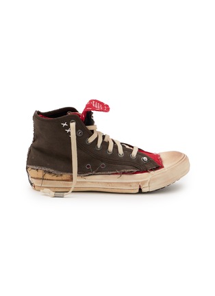 Main View - Click To Enlarge - MAISON MARGIELA - Love To Death High Top Cotton Women's Sneakers