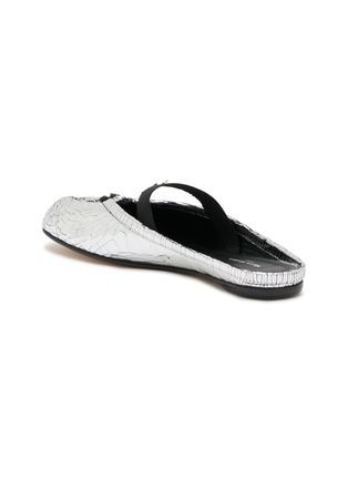  - MAISON MARGIELA - Tabi Elastic Band Leather Mules