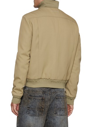 Back View - Click To Enlarge - MM6 MAISON MARGIELA - High Neck Sports Jacket