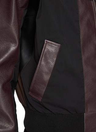  - MM6 MAISON MARGIELA - Panelled Bomber Jacket