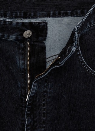  - MM6 MAISON MARGIELA - Dark Gradient Washed Straight Leg Cotton Denim Jeans