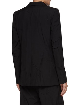 Back View - Click To Enlarge - MM6 MAISON MARGIELA - Single Breasted Blazer