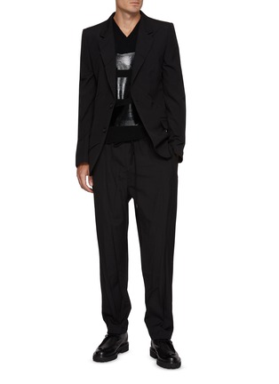 Figure View - Click To Enlarge - MM6 MAISON MARGIELA - Single Breasted Blazer
