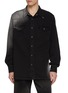 Main View - Click To Enlarge - MM6 MAISON MARGIELA - Gradient Western Cotton Denim Shirt