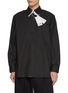 MM6 MAISON MARGIELA Shadow Tag Imprint Cotton Shirt