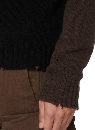  - MM6 MAISON MARGIELA - Distressed Raglan Sleeve Cardigan