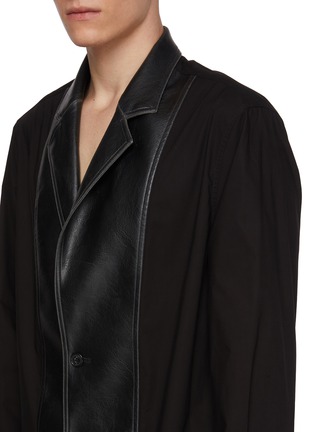  - MM6 MAISON MARGIELA - Contrast Center Panel Cotton Blazer